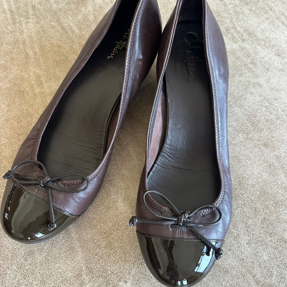 Cole Haan Nike Air Women's Dark Brown wedge